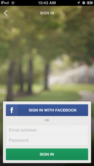 Sign in to Nextdoor for iPhone