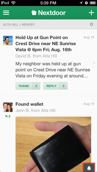 Notifications